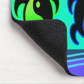 Yin Yang Schildkröten Mousepad (Ecke)