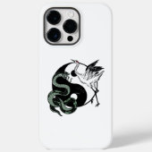 Yin-Yang-Schlange und Kransymbol Case-Mate iPhone Hülle (Rückseite)