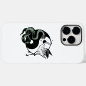 Yin-Yang-Schlange und Kransymbol Case-Mate iPhone Hülle (Rückseite (Horizontal))