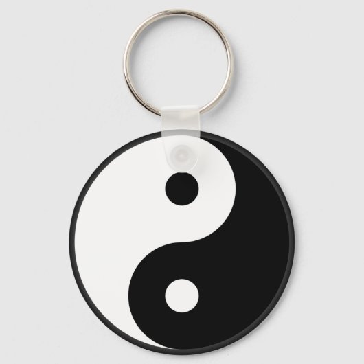 Yin Yang Schlüsselanhänger (Vorderseite)