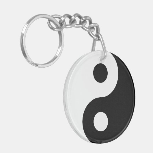 Yin Yang Schlüsselanhänger (Vorderseite links)