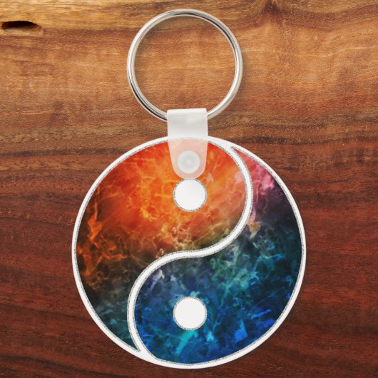 Yin Yang Schlüsselanhänger (Vorderseite)
