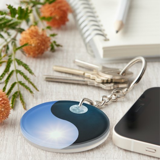 Yin Yang Schlüsselanhänger (Vorderseite rechts)