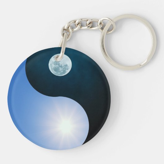 Yin Yang Schlüsselanhänger (Rückseite)
