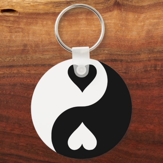 Yin Yang Schlüsselanhänger (Vorderseite)