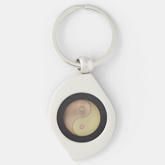 Yin Yang Schlüsselanhänger (Vorderseite)