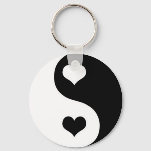 Yin Yang Schlüsselanhänger (Vorderseite)