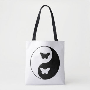 Yin Yang Schmetterling Tasche