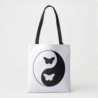 Yin Yang Schmetterling Tasche