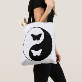 Yin Yang Schmetterling Tasche (Von Nahem)