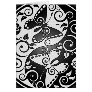 Yin Yang Schmetterlinge