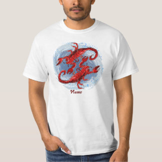 Yin Yang Scorpion benutzerdefinierte T - Shirt