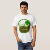 Yin Yang Shamrock T-Shirt (Vorne ganz)