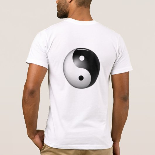 Yin-Yang-Shirt T-Shirt (Rückseite)