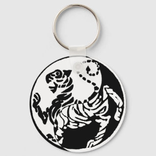YIN YANG SHOTOKAN TIGER SCHLÜSSELANHÄNGER