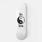 Yin Yang Skateboard (Vorderseite)