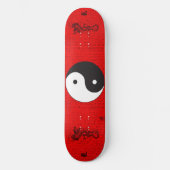 Yin-Yang Skateboard (Vorderseite)