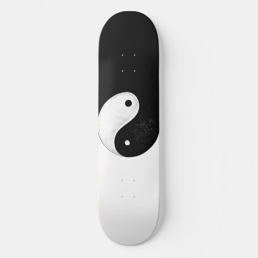 Yin-Yang Skateboard (Vorderseite)