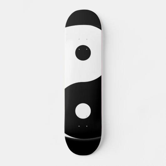 Yin Yang Skateboard (Vorderseite)