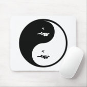 Yin Yang Skydiving Mousepad (Mit Mouse)