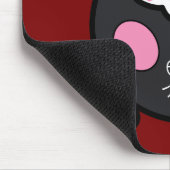 Yin Yang Sleeping Cats In Black And White  Mousepad (Ecke)