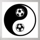 Yin Yang Soccer Poster (Vorne)