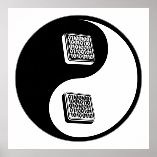 Yin Yang Software Engineering Poster (Vorne)