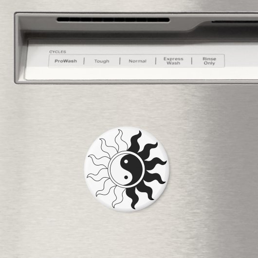 Yin-Yang-Sonnenmagnet Magnet (In Situ (Geschirrspüler))