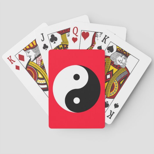"YIN YANG " SPIELKARTEN (Rückseite)
