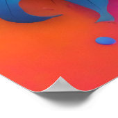 Yin Yang Spirituelle Harmonie Poster (Ecke)