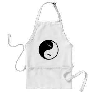 Yin Yang Sporttauchen Schürze