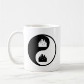 Yin Yang Stadtplanung Kaffeetasse (Links)