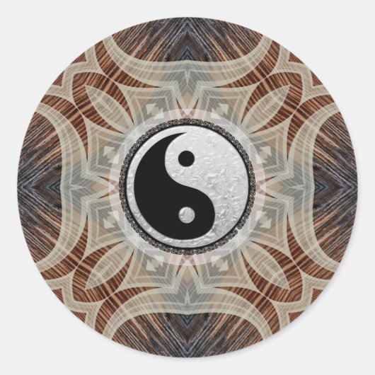 Yin Yang Sticker (Vorderseite)