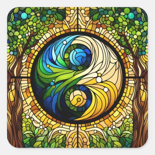 Yin Yang Stickers (Vorderseite)