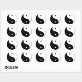 Yin-Yang Stickers (Blatt)