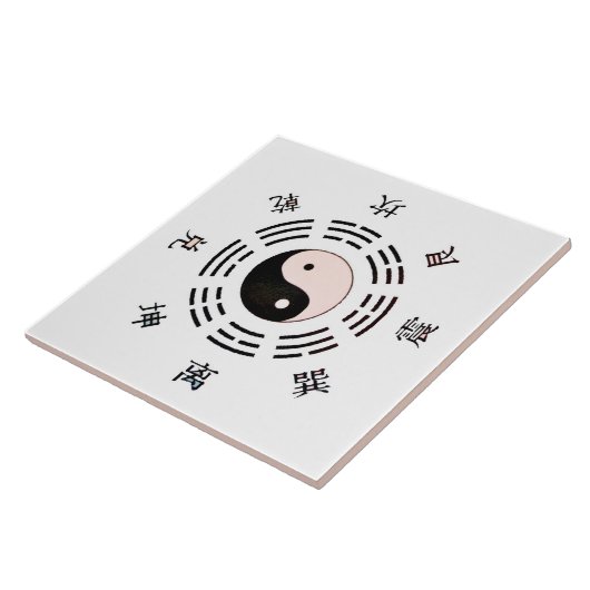 Yin-Yang-Stil Fliese (Seite)