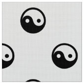 yin-yang stoff (Nahaufnahme)