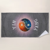 Yin Yang Strandtuch (Vorderseite)