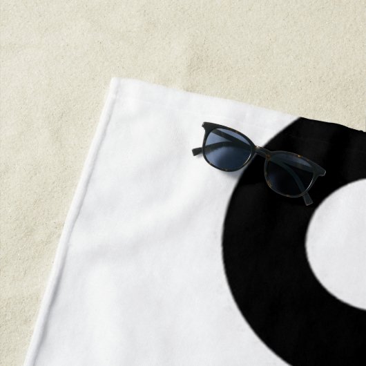 Yin Yang Strandtuch (Beispiel)