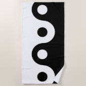 Yin Yang Strandtuch (Vorderseite)