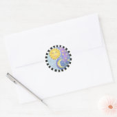 Yin Yang Sun/Moon Sticker (Umschlag)