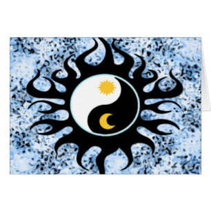Yin Yang Sun u. Mond