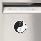 Yin Yang Surveying Magnet (In Situ (Geschirrspüler))