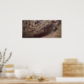 Yin Yang Swirl Poster (Küche)