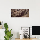 Yin Yang Swirl Poster (Heimbüro)