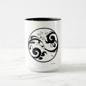Yin Yang Swirl Tasse (Zentrum)