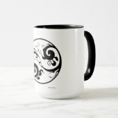 Yin Yang Swirl Tasse (VorderseiteRechts)