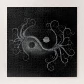 Yin Yang Swirl Tree Puzzle (Horizontal)