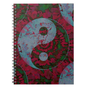 Yin Yang Symbol Art Notizblock
