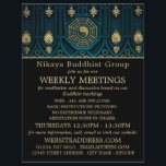 Yin & Yang Symbol, Buddhistische Gruppenwerbung Flyer<br><div class="desc">Yin & Yang Symbol,  buddhistische Gruppe Werbe-Flyer von der Business Card Store.</div>